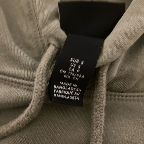 Green H&M Hoodie - Size Small - Lightly Used - Picture 2 of 2